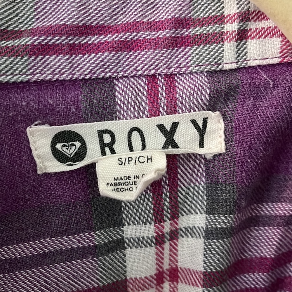 Roxy flannel - Picture 2 of 4